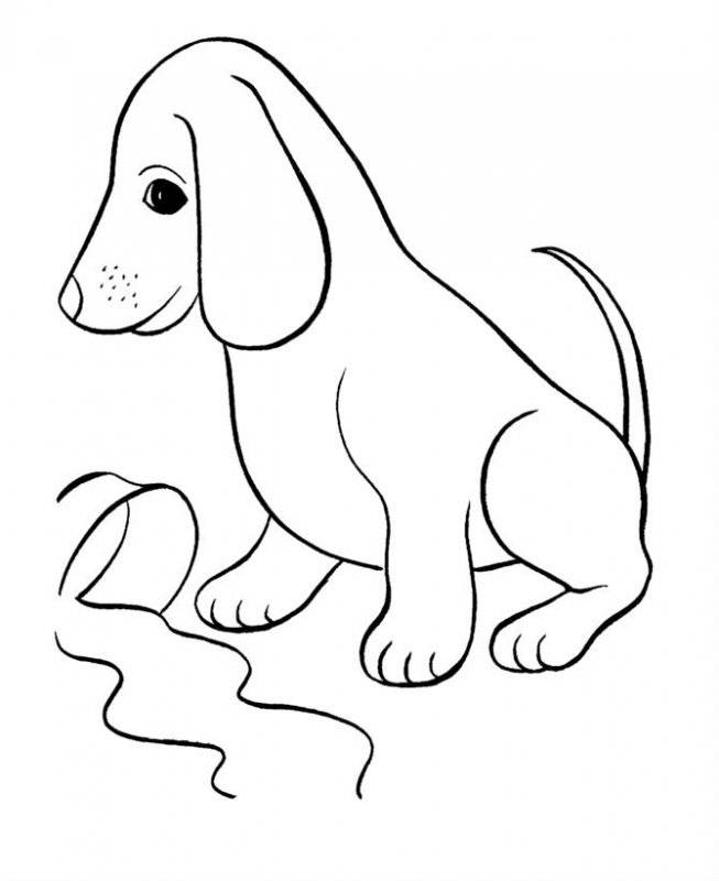 Catelusi de colorat p3