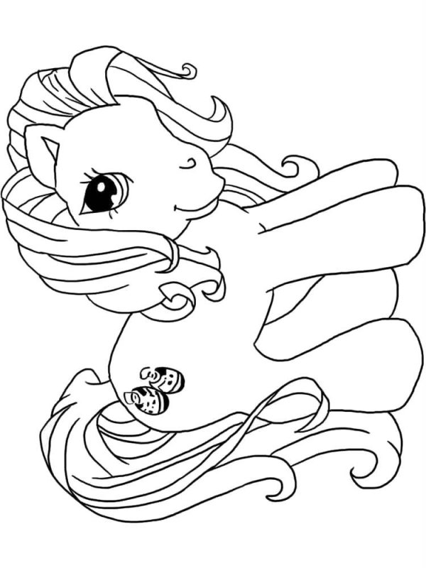 My Little Pony de colorat p3