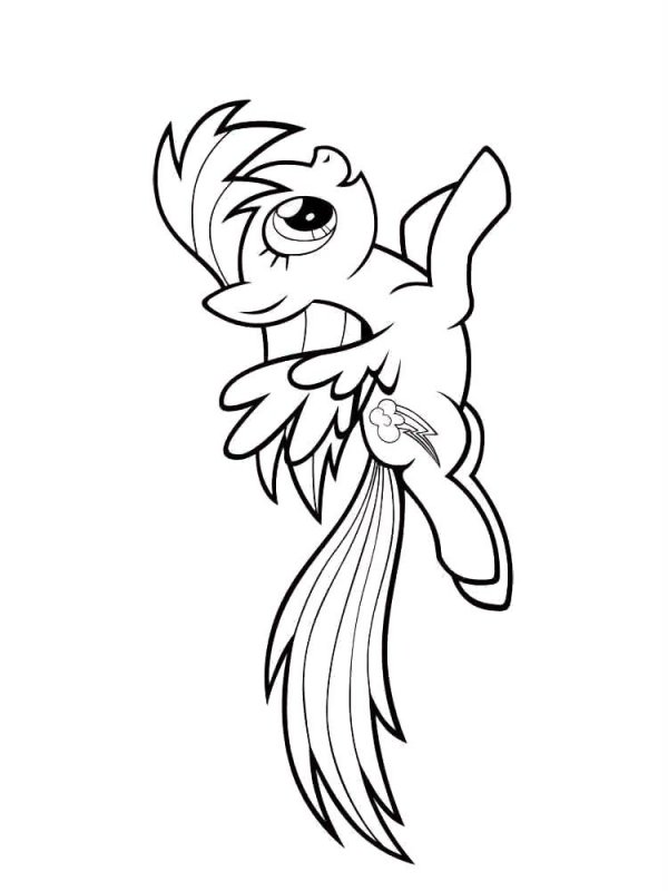 My Little Pony de colorat p21