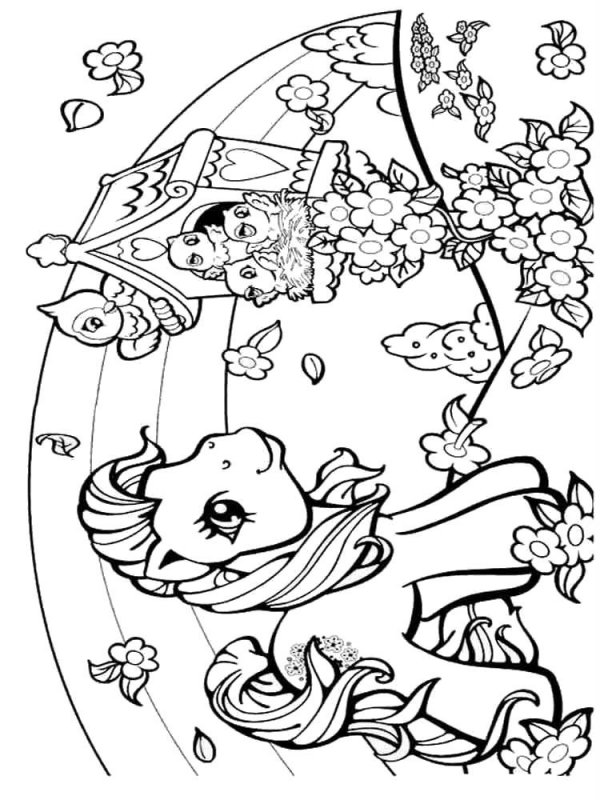 My Little Pony de colorat p15
