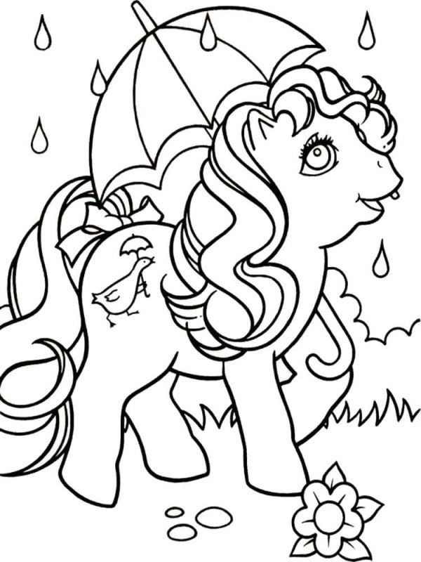 My Little Pony de colorat p2