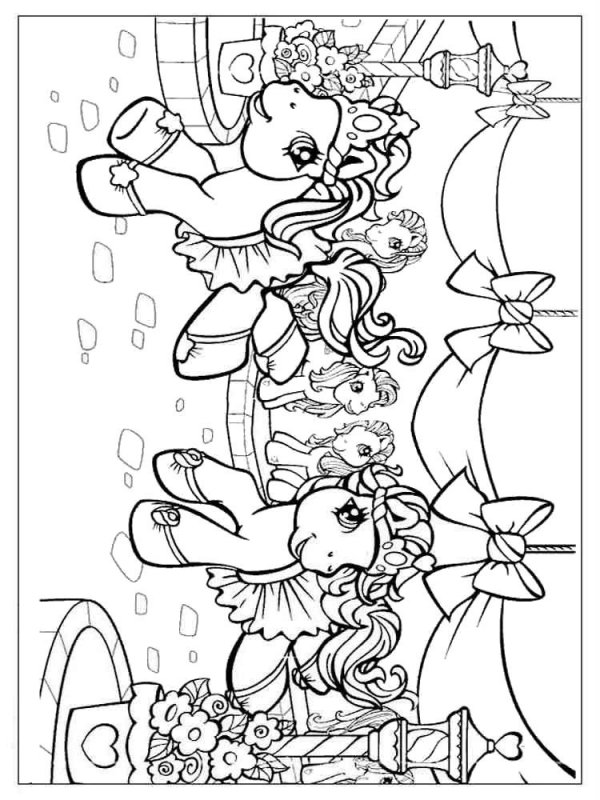 My Little Pony de colorat p10
