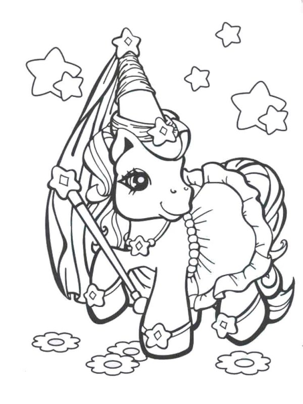 My Little Pony de colorat p12
