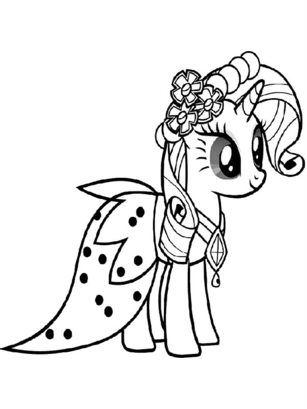 My Little Pony de colorat p27
