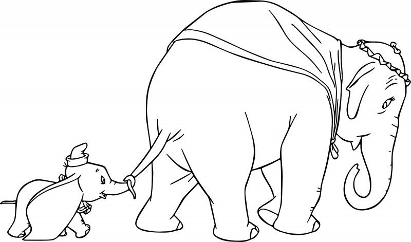 Elefant de colorat p31