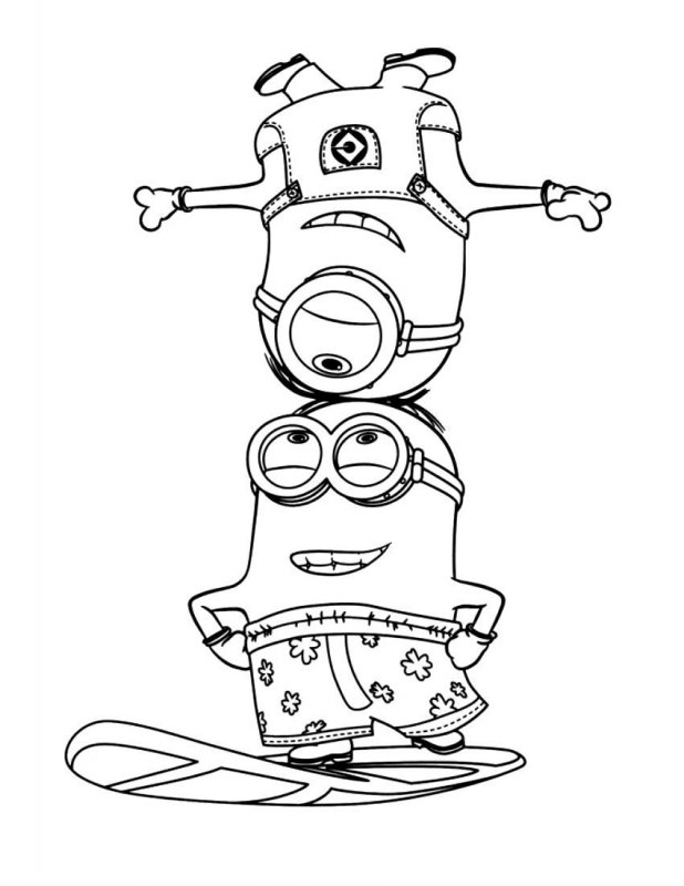 Minioni de colorat p39