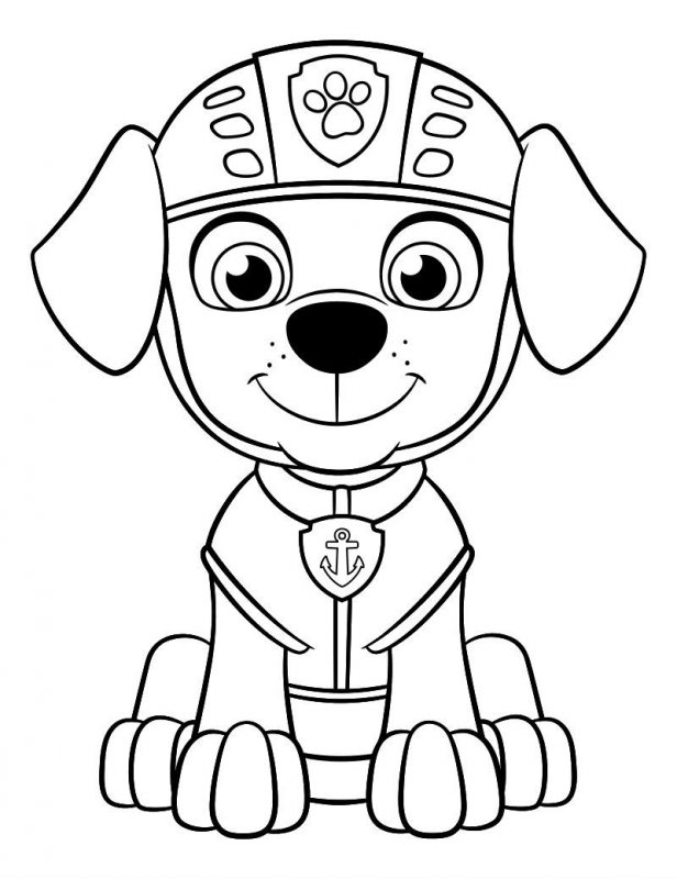 Patrula Catelusi de colorat p30