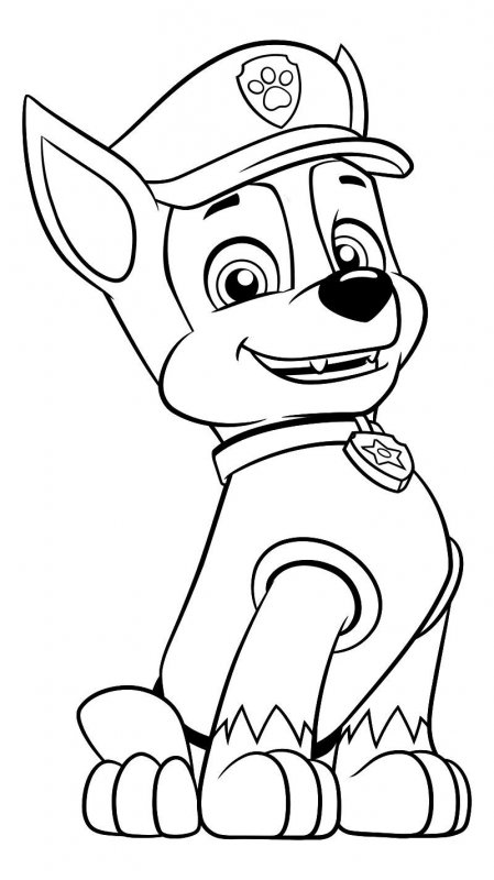 Patrula Catelusi de colorat p15