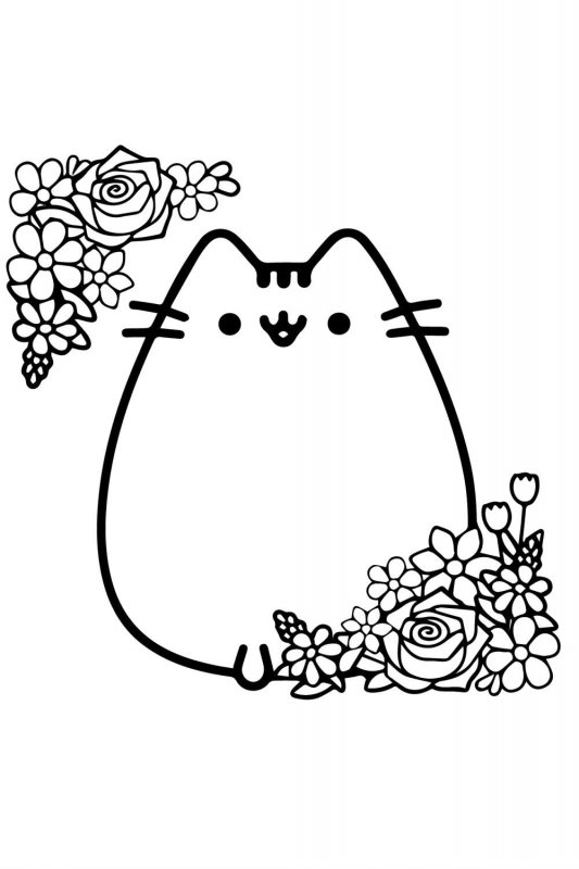 Pusheen de colorat p34