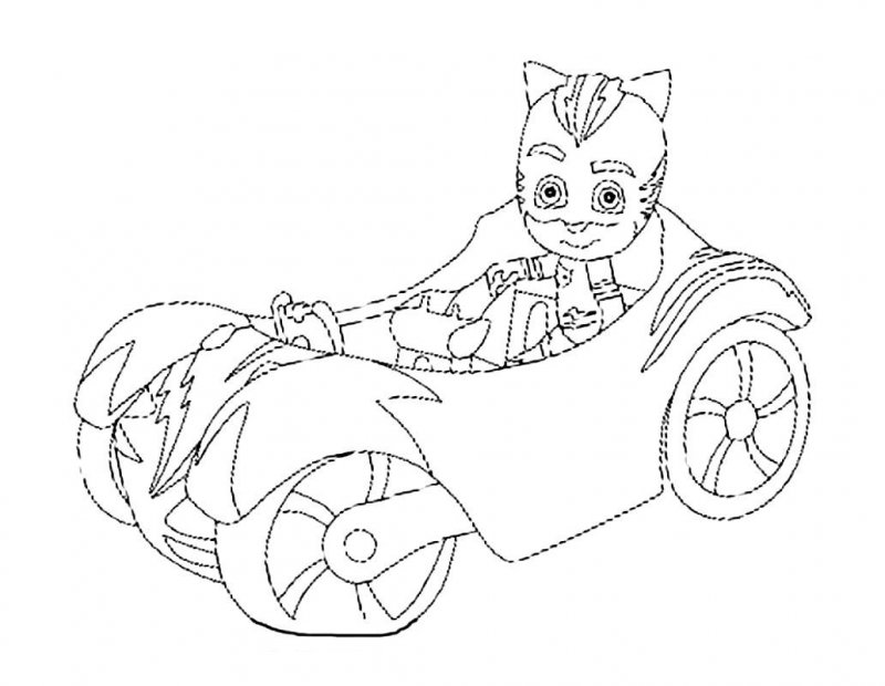 Eroi in pijama de colorat p34