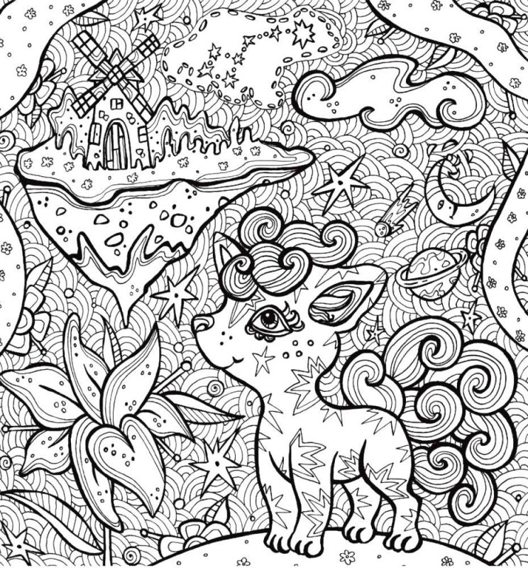 Pentru adulti de colorat p32