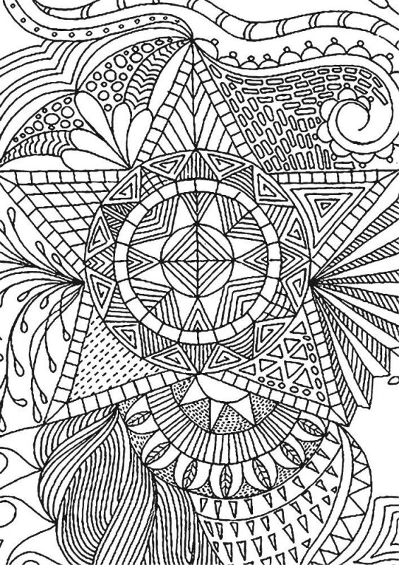 Pentru adulti de colorat p13