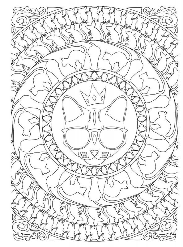 Pentru adulti de colorat p42