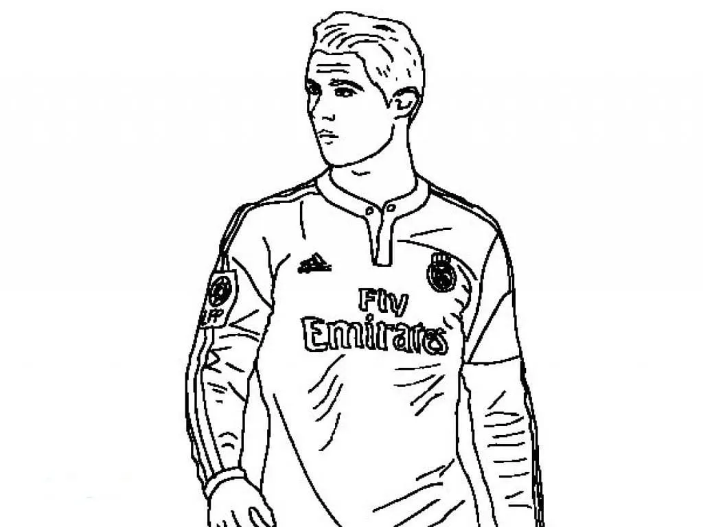 Cristiano Ronaldo de colorat p23