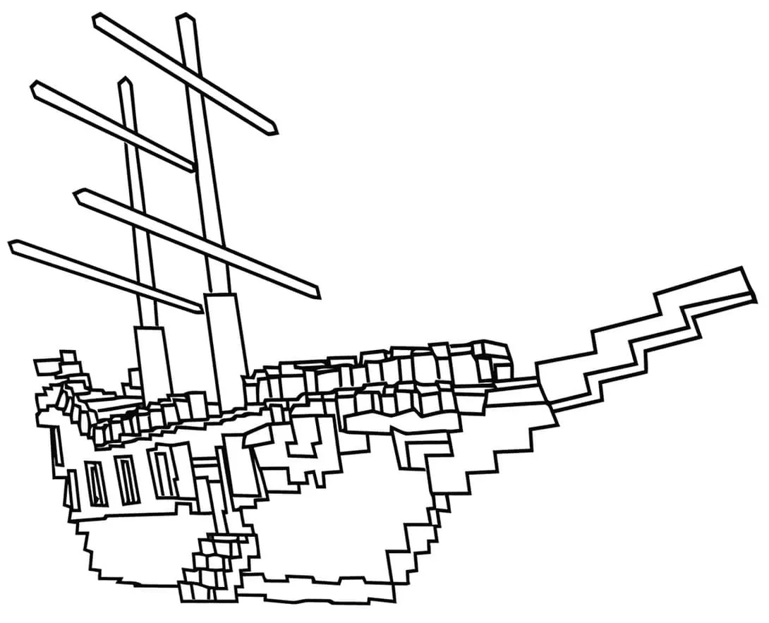 Minecraft de colorat p19