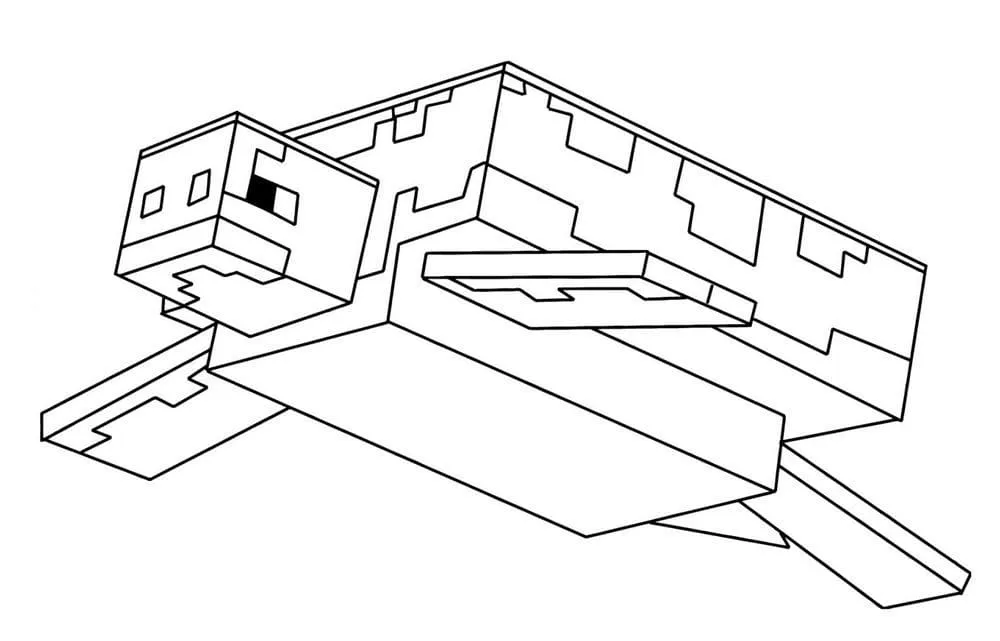 Minecraft de colorat p32