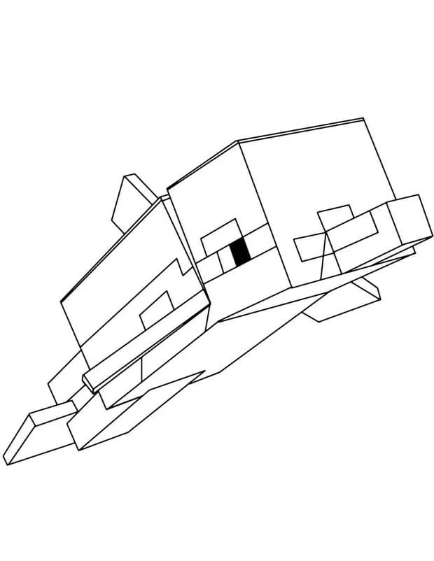 Minecraft de colorat p33