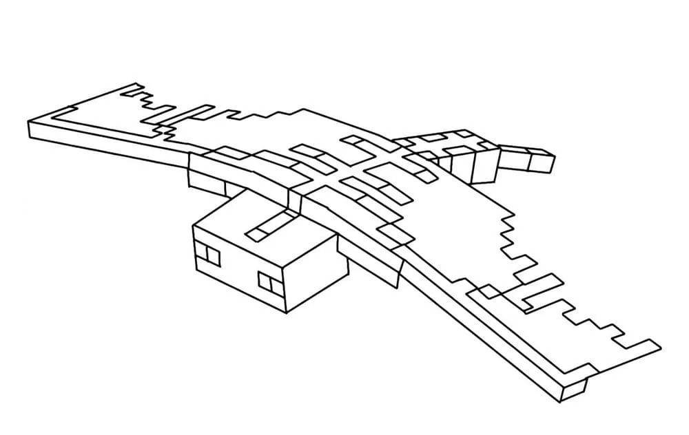 Minecraft de colorat p34