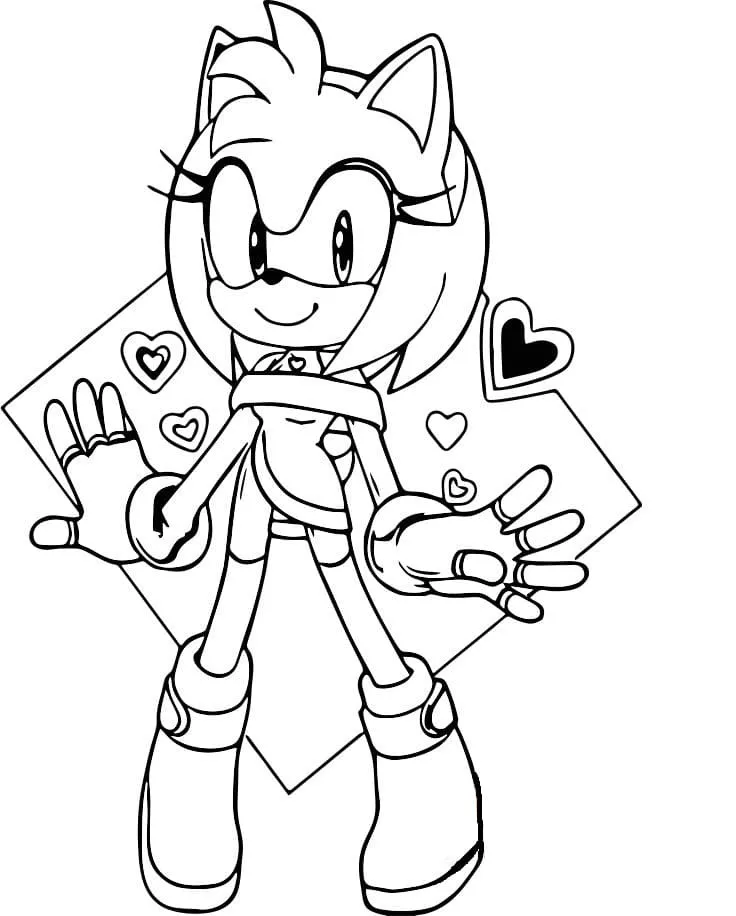 Sonic de colorat p22