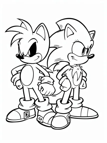 Sonic de colorat p11