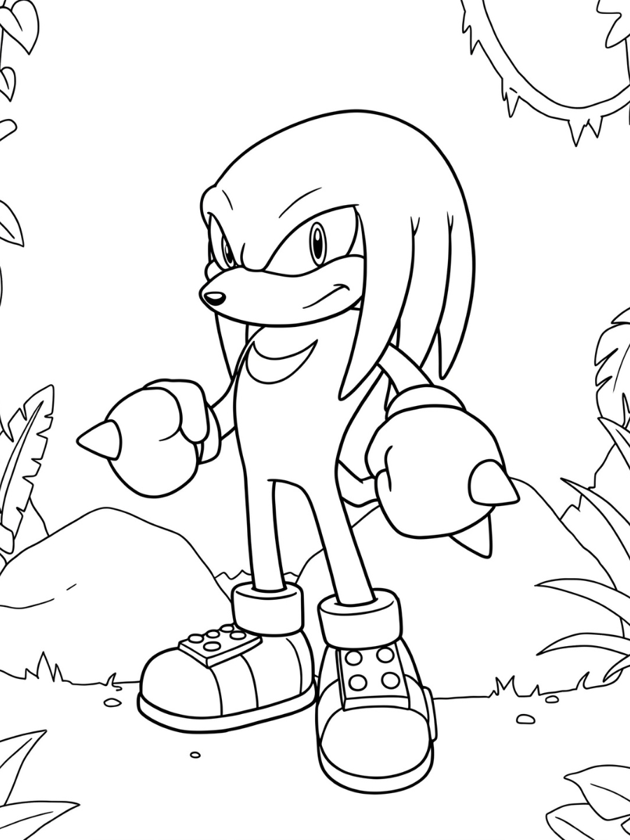 Sonic de colorat p5
