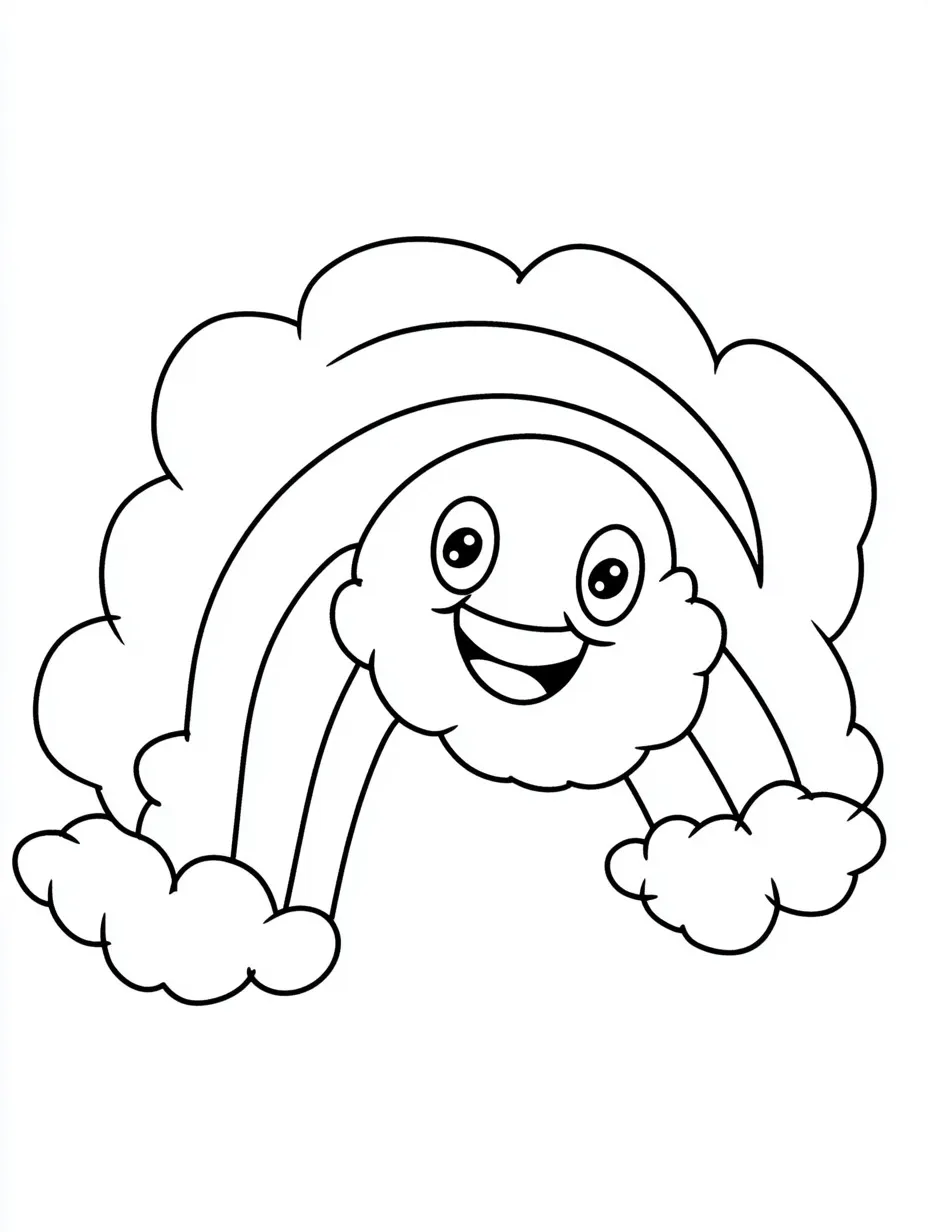 Curcubeu de colorat p6