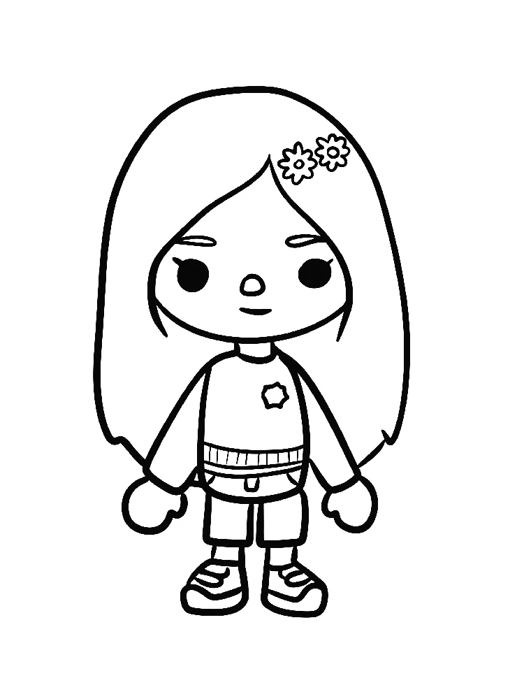 Toca Boca de colorat p11