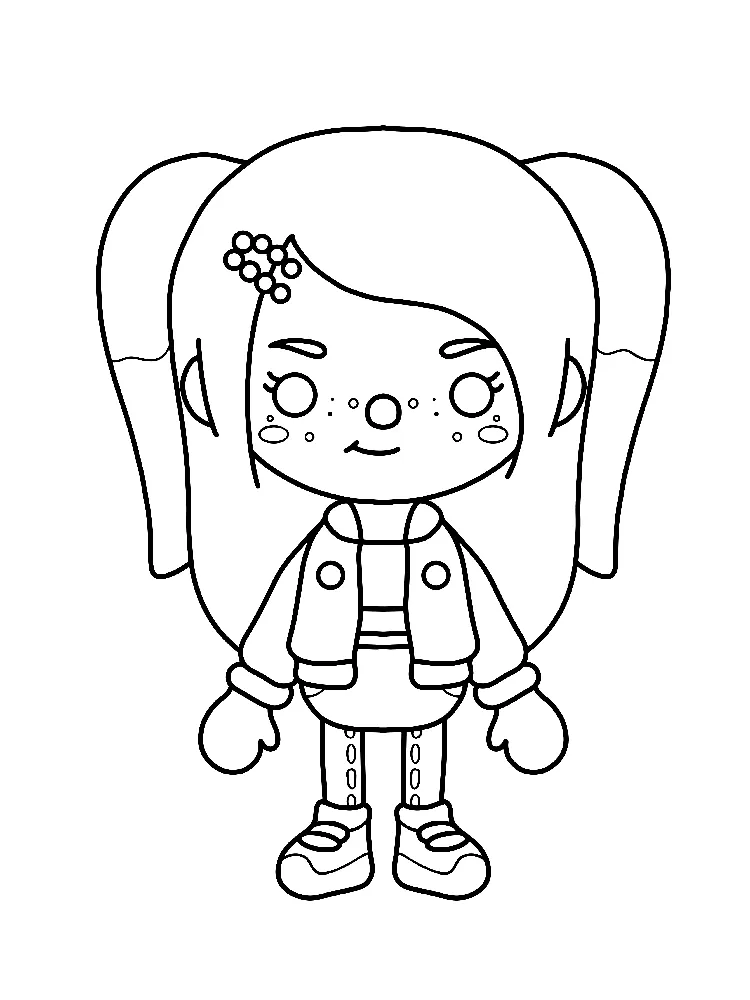 Toca Boca de colorat p0