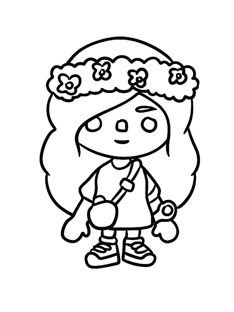 Toca Boca de colorat p23