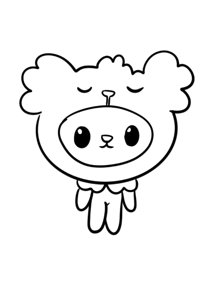 Toca Boca de colorat p26