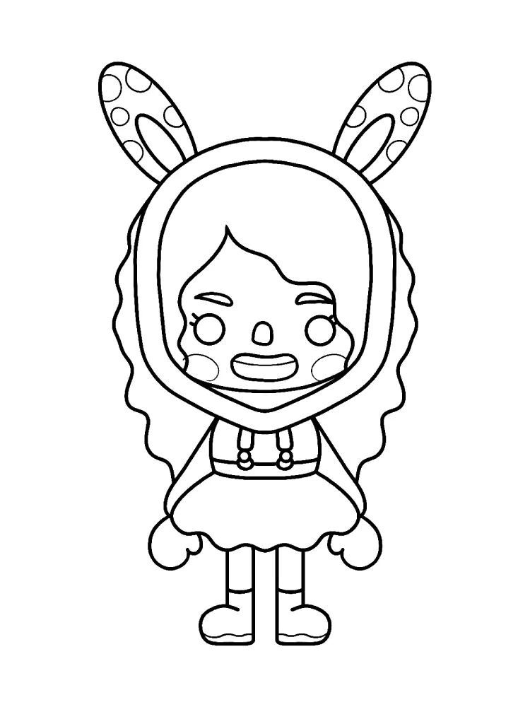 Toca Boca de colorat p5