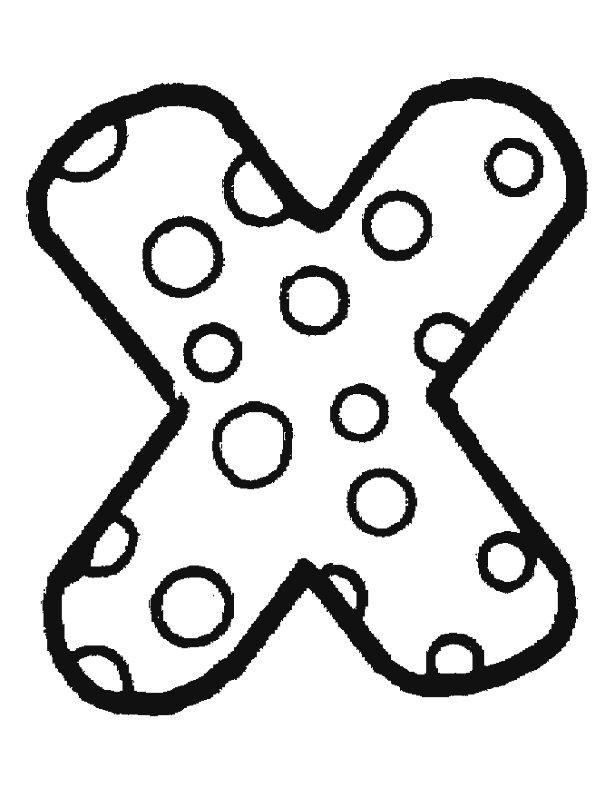 Fisă de colorat cu Alfabetul de colorat p24