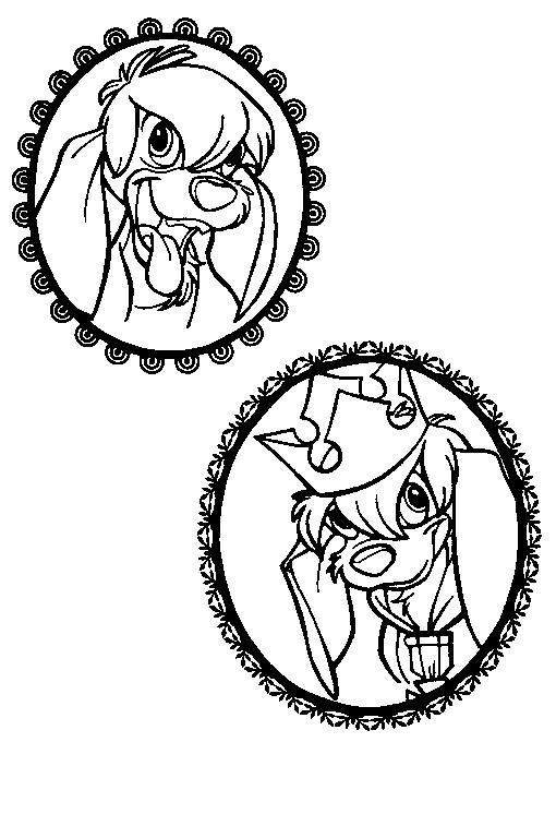 Fisă de colorat cu Anastasia de colorat p02