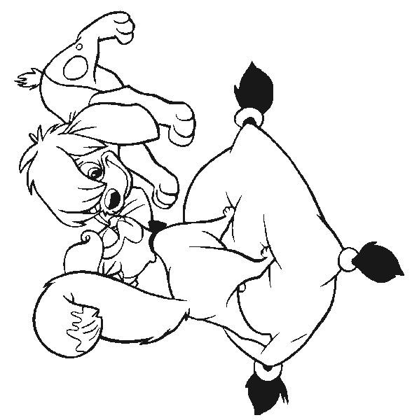 Fisă de colorat cu Anastasia de colorat p21