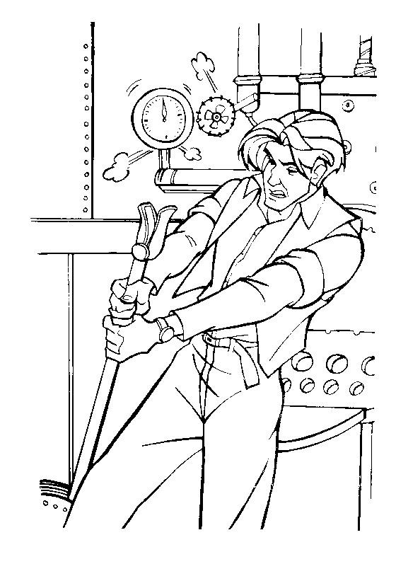 Fisă de colorat cu Anastasia de colorat p38