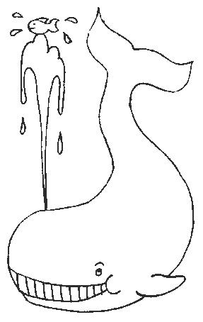 Fisă de colorat cu Animale balene de colorat p10