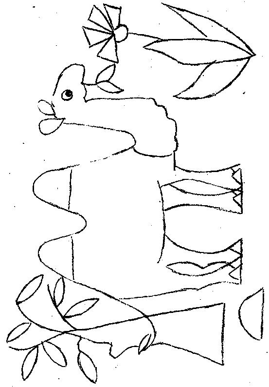 Fisă de colorat cu Animale camile de colorat p10