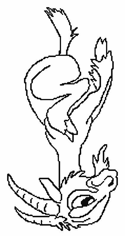 Fisă de colorat cu Animale capre de colorat p11