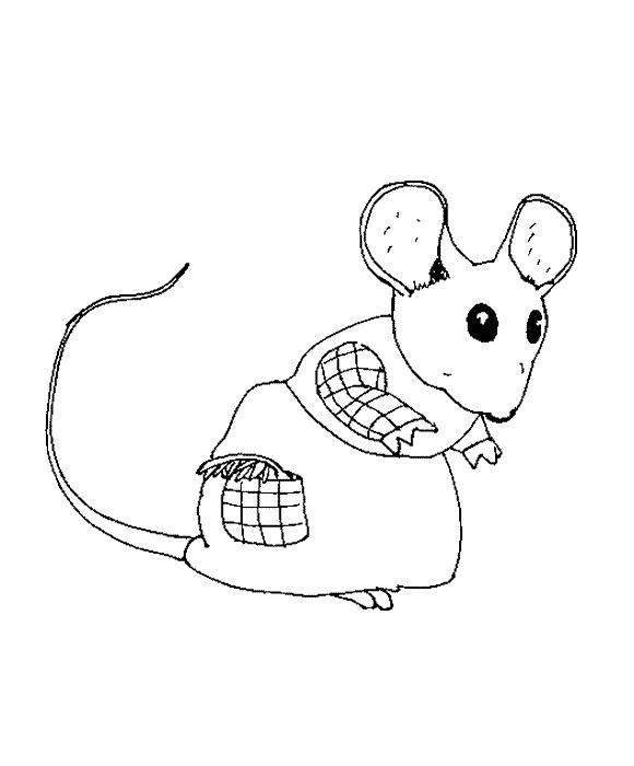 Fisă de colorat cu Animale haioase de colorat p03