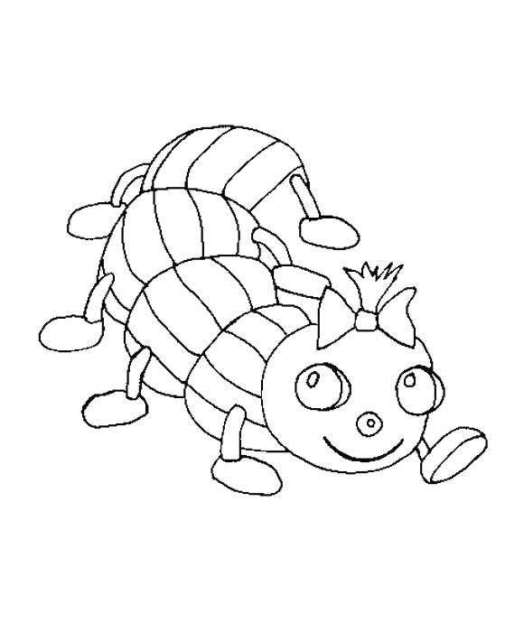 Fisă de colorat cu Animale haioase de colorat p07