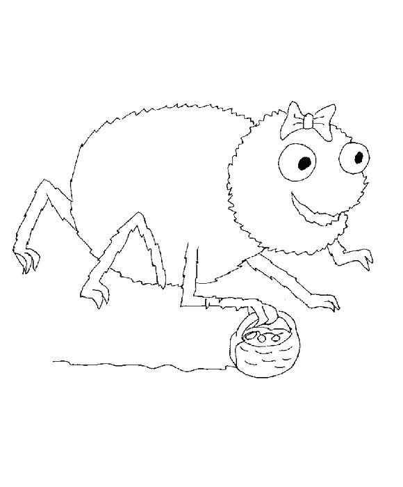 Fisă de colorat cu Animale haioase de colorat p10