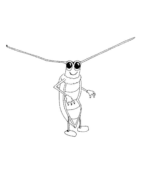 Fisă de colorat cu Animale haioase de colorat p24