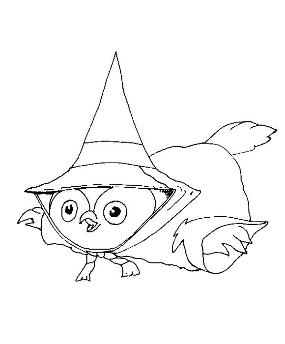 Fisă de colorat cu Animale haioase de colorat p34