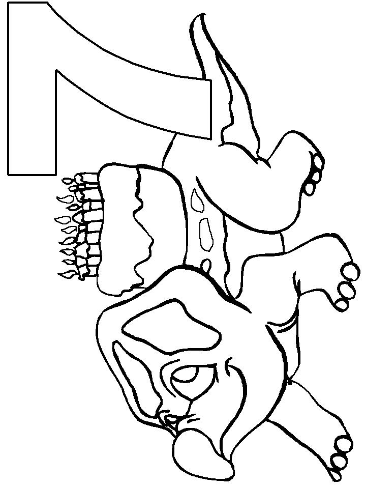 Fisă de colorat cu Aniversari de colorat p10