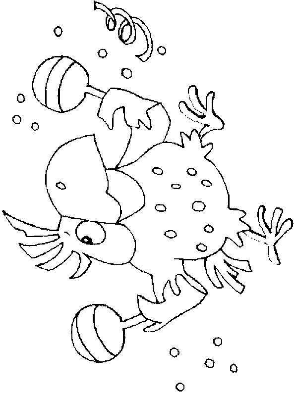 Fisă de colorat cu Anul nou de colorat p08