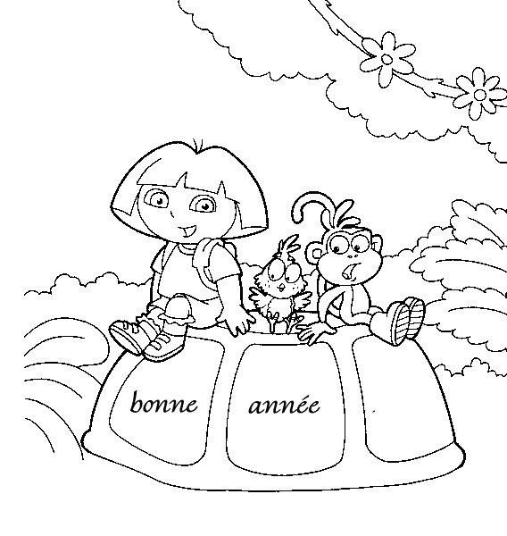 Fisă de colorat cu Anul nou de colorat p15
