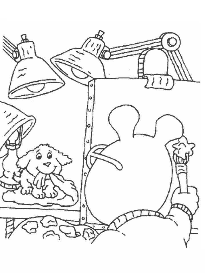 Fisă de colorat cu Arthur si prietenii sai de colorat p29