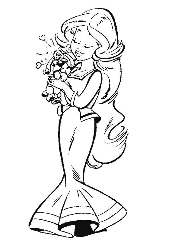 Fisă de colorat cu Asterix si obelix de colorat p09