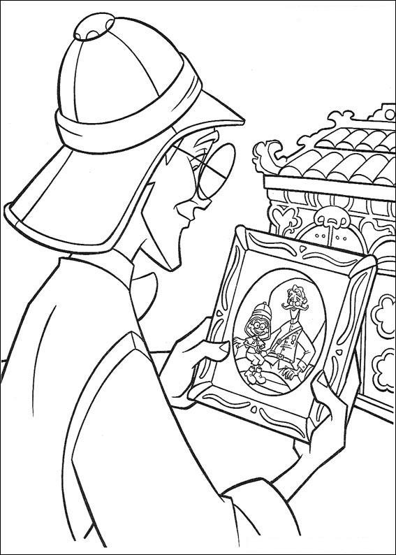 Fisă de colorat cu Atlantis de colorat p30