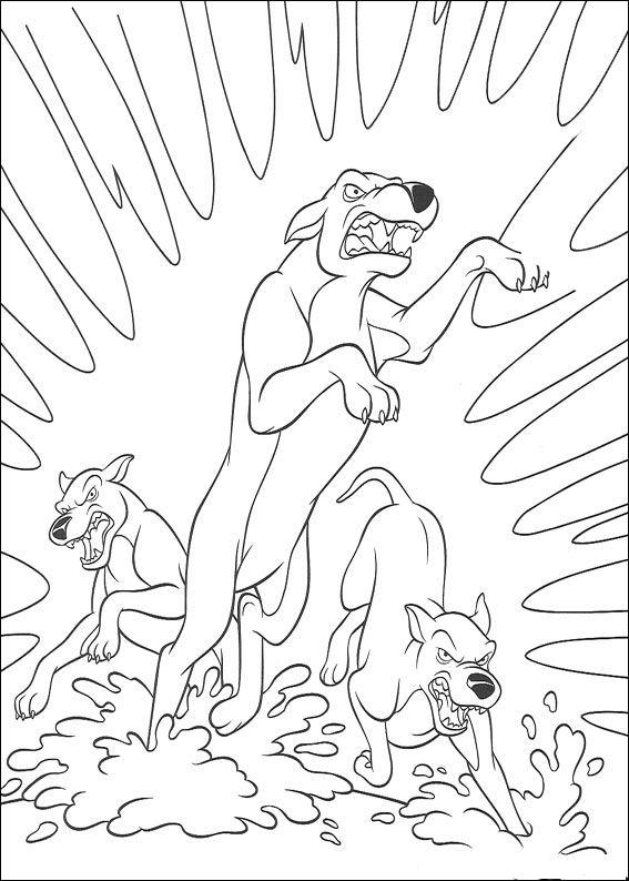 Fisă de colorat cu Bambi de colorat p25